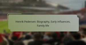 Henrik Pedersen: Biography, Early influences, Family life